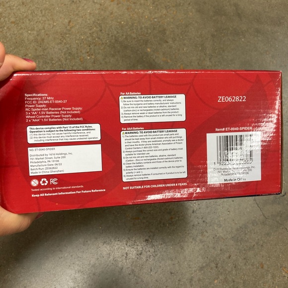 NWT Spider-Man Remote Control Race car - Picture 5 of 5